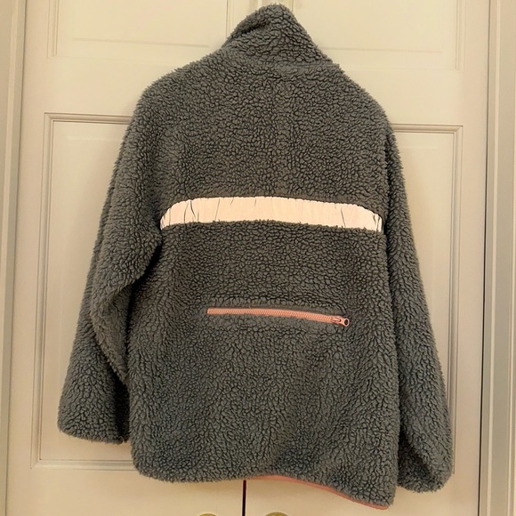 Sandy Liang Blue Fleece Jacket - Picture 7 of 16